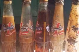 Số chai nước bị lỗi 