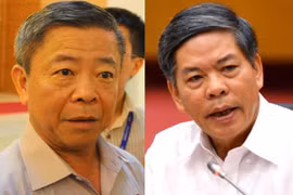 Ông Võ Kim Cự và ông Nguyễn Minh Quang. Ảnh Dân trí