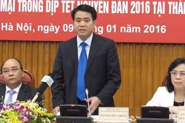 Chủ tịch UBND TP Hà Nội Nguyễn Đức Chung.