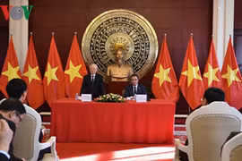 TBT Nguyễn Phú Trọng trong chuyến thăm Trung Quốc.
