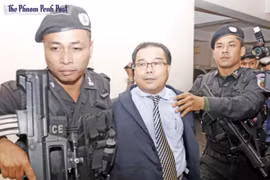 Nghị sĩ đối lập Hong Sok Hour bị bắt từ ngày 15-8 - Ảnh: Phnom Penh Post