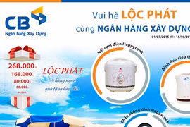 Ngân hàng Xây dựng hoạt động trở lại với nhận diện thương hiệu mới và các chương trình quà tặng.