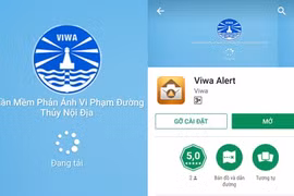 Ứng dụng Viwa Alert tiếp nhận phản ánh của người dân về sai phạm trong lĩnh vực đường thủy qua hình ảnh.