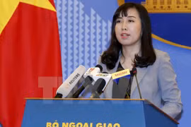 Người Phát ngôn Bộ Ngoại giao Việt Nam Lê Thị Thu Hằng. Ảnh VNN