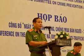 Thiếu tướng Nguyễn Phong Hòa- Phó Tổng Cục trưởng Tổng Cục Cảnh sát 