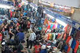 Ki ốt kinh doanh trong chợ Đồng Xuân