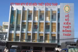 Trụ sở Công ty TNHH MTV Xổ số kiến thiết Đồng Tháp - Ảnh: Thành Nhơn