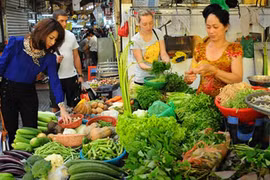 Lần đầu tiên CPI giảm trong tháng Tết Nguyên đán