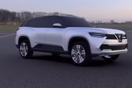 Một mẫu thiết kế xe dòng SUV của VinFast. Ảnh: VinFast