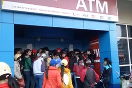Dự kiến tăng hạn mức rút tiền tại ATM