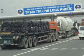 Việc kiểm tra tải trọng xe trên đường cao tốc TP.HCM - Long Thành - Dầu Giây sẽ được thực hiện từ cuối tuần tới