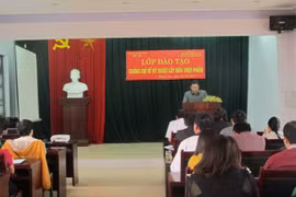 Khóa học được Chi cục An toàn vệ sinh thực phẩm Hưng Yên phối hợp với Viện kiểm nghiệm An toàn vệ sinh thực phẩm quốc gia tổ chức