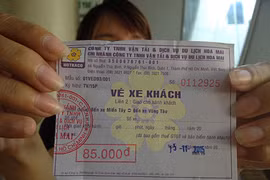 Hãng xe Hoa Mai chỉ xuất vé cho hành khách khi đến địa phận tỉnh Đồng Nai