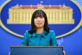 Người phát ngôn Bộ Ngoại giao Việt Nam Lê Thị Thu Hằng. Ảnh: Bộ ngoại giao