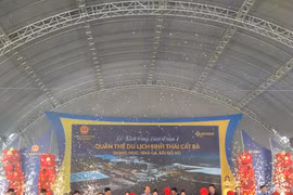 Lễ khởi công Giai đoạn 1 dự án quần thể khu du lịch sinh thái Cát Bà. 