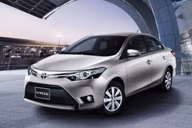 Mẫu Vios của Toyota đã giảm giá xuống mức dưới 500 triệu đồng/xe. Ảnh: Toyota