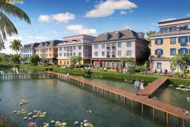 Khu Boutique Shophouse nằm ở vị trí trung tâm dự án Sun Premier Village Ha Long Bay.