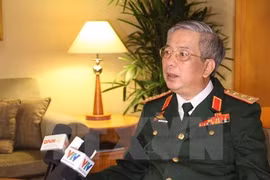 Thượng tướng Nguyễn Chí Vịnh, Thứ trưởng Bộ Quốc phòng. (Nguồn: TTXVN)