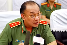 iám đốc Công an TP HCM - Trung tướng Lê Đông Phong. Ảnh: Quốc Thắng.