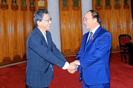 Thủ tướng Nguyễn Xuân Phúc và Đại sứ Nhật Bản Fukada Hiroshi