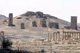 Nhiều di tích tại thành phố cổ Palmyra đang có nguy cơ biến mất. Ảnh: AP