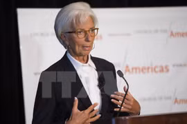 Giám đốc điều hành IMF Christine Lagarde. (Ảnh: AFP/TTXVN)