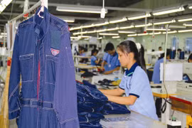 Theo Bộ LĐTBXH, tiền lương tháng bình quân năm 2015 ước đạt 5,53 triệu đồng/người, tăng khoảng 8% so với năm 2014. Ảnh TL