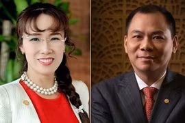 Hải tỷ phú USD của Việt Nam - ông Phạm Nhật Vượng và bà Nguyễn Thị Phương Thảo. Ảnh: VietnamBiz