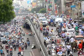 Việc thu phí bảo trì đường bộ xe máy đạt hiệu quả thấp