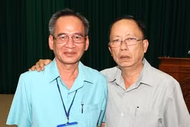 Ông Lữ Văn Hùng (trái) và ông Trần Công Chánh (phải). Ảnh: Dân trí