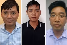 3 bị can mới chịu khởi tố. Ảnh TBKTVN