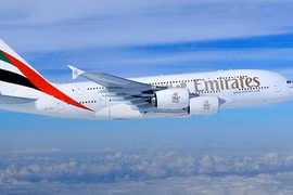 Một chiếc A380 của Emirates. Ảnh: emirates.com