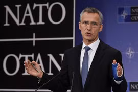Tổng thư ký NATO Jens Stoltenberg - Ảnh: AFP