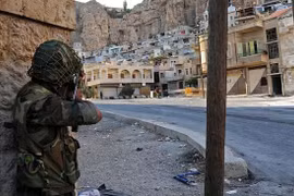 Binh sỹ Syria. (Nguồn: SAGA)