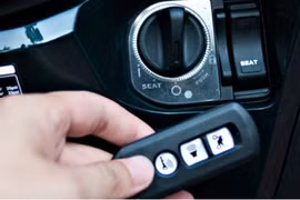 Hệ thống khóa thông minh trên Honda SH mới.