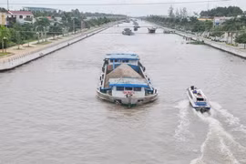 Từ 1.1.2016, phương tiện thủy nội địa sau khi đạt yêu cầu kiểm định kỹ thuật sẽ được dán tem kiểm định và số kiểm soát - Ảnh minh họa Kim Anh
