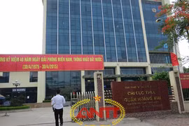 Trụ sở hoàng tráng của Chi cục thuế quận Hoàng Mai