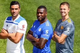 Logo Bia Sài Gòn trên áo đấu mùa 2018 - 2019 của Leicester City. Nguồn: Leicester City