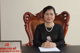 Tân Bí thư tỉnh ủy Lai Châu Giàng Páo Mỷ. Ảnh: TTXVN