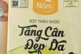 Cục An toàn thực phẩm phát đi cảnh báo về Thực phẩm bảo vệ sức khỏe: Bột thảo dược tăng cân đẹp da x2