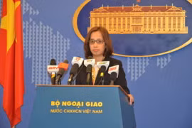 Phó phát ngôn Bộ Ngoại giao Phạm Thu Hằng - Ảnh: Q.Trung