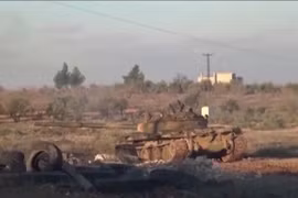 Video Viện trợ nhân đạo tới thị trấn Kinsabba của Syria