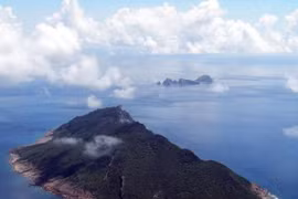 Toàn cảnh đảo Senkaku trên biển Hoa Đông. Ảnh: AFP/TTXVN