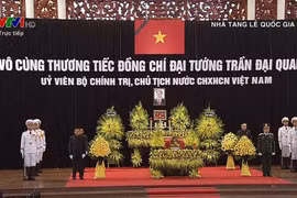 Bắt đầu Lễ Quốc tang Chủ tịch nước Trần Đại Quang. Nguồn: Dân trí