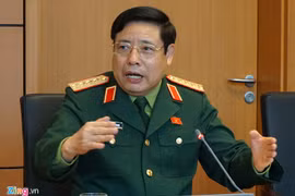 Bộ trưởng Quốc phòng Phùng Quang Thanh. Ảnh: Nguyễn Hưng.