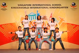 Học sinh trường quốc tế KinderWorld. Ảnh TL.