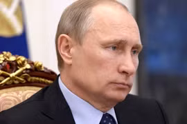 Tổng thống Nga Vladimir Putin từ chối gặp gỡ Tổng thống Thổ Nhĩ Kỳ Yayyip Erdogan tại Paris - Ảnh: AFP