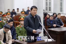 Bị cáo Đinh La Thăng. Ảnh: TTXVN