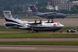 Hình ảnh thủy phi cơ lớn nhất thế giới AG600 của Trung Quốc (ảnh: National Interest)