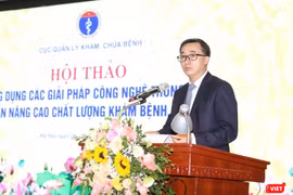 GS.TS. Trần Văn Thuấn cho biết, đề án Khám, chữa bệnh từ xa tiếp tục được tích cực triển khai với hàng vạn lượt người bệnh và lan tỏa ra khắp mọi miền Tổ quốc.